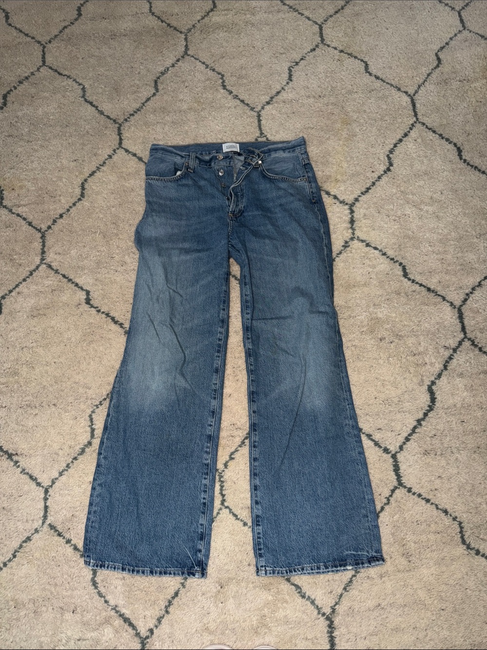 Classic Women's Blue Denim Jeans